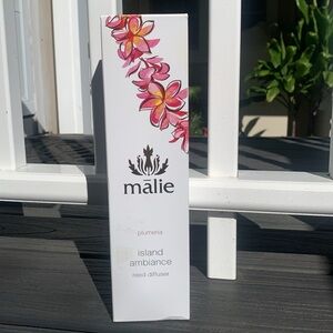 MALIE Island Ambience Plumeria Reed Diffuser 8oz/240mL NEW in box